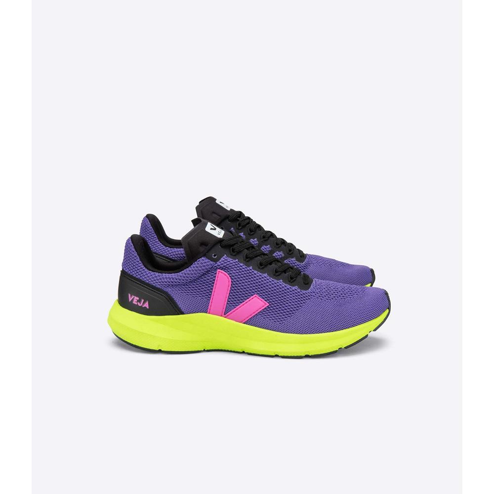 Veja MARLIN LT V KNIT Men\'s Running Shoes Purple | CA 140EBC